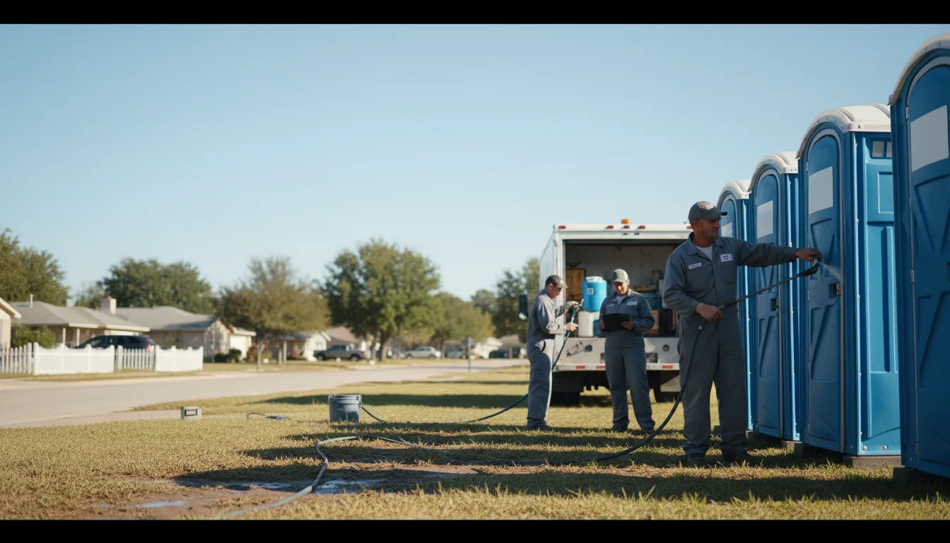 Long-Term Portable Toilet Rental in Princeton, TX near me